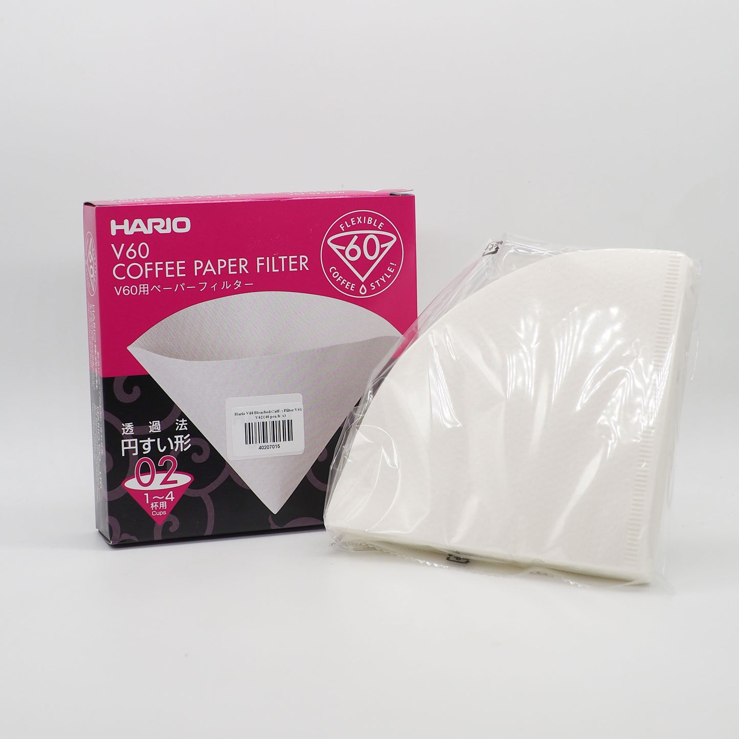 Coffee Paper Filter (40 sheets) - Hario V60 (02)