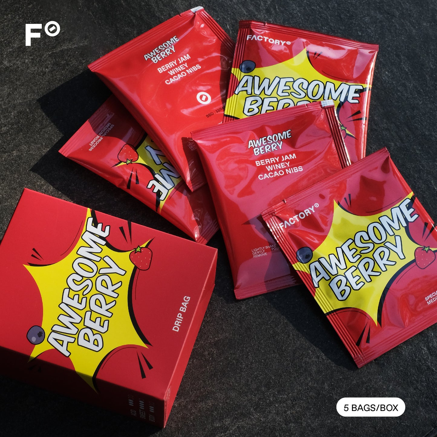 Drip Bag Set - Awesome Berry