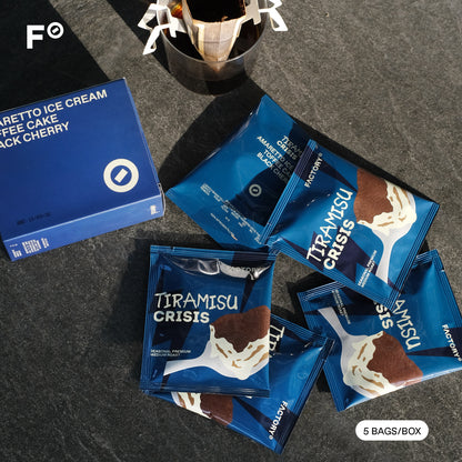 Drip Bag Set - Tiramisu Crisis