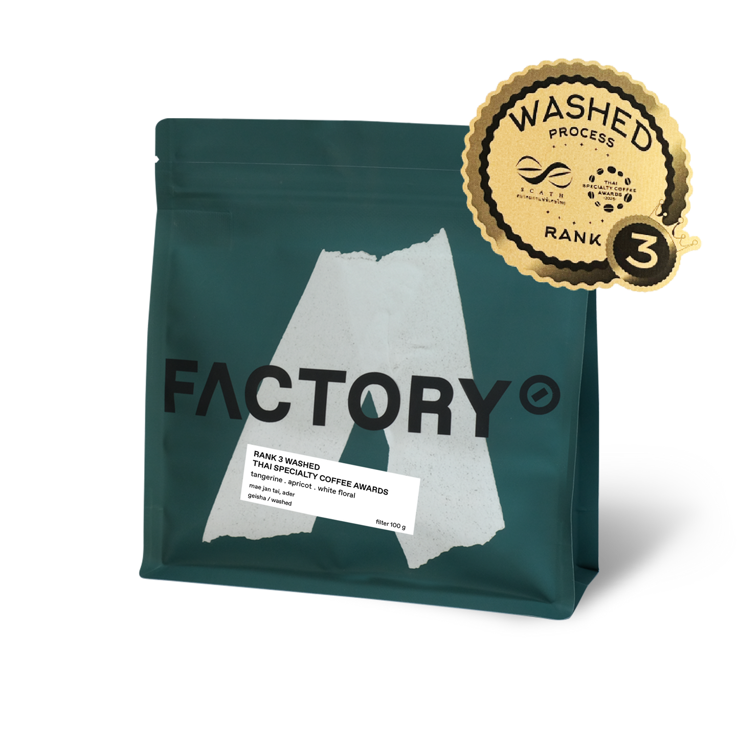 RANK3 Thai Awards, Ader (Geisha) - Washed