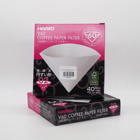 Coffee Paper Filter (40 sheets) - Hario V60 (02)